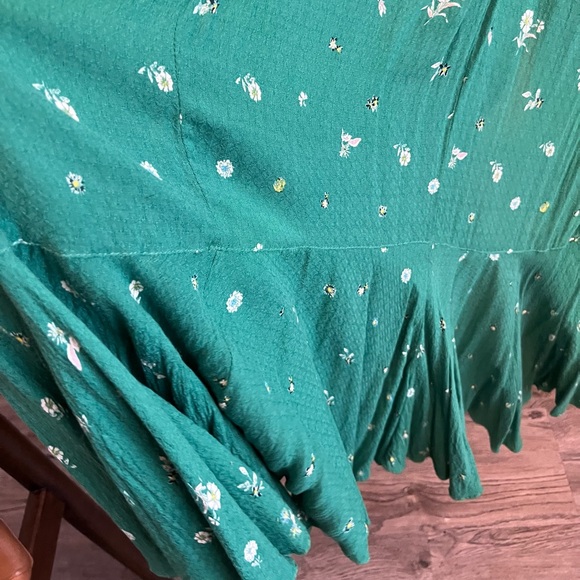 Ready or Not green Free People Maxi dress in large - Picture 9 of 14